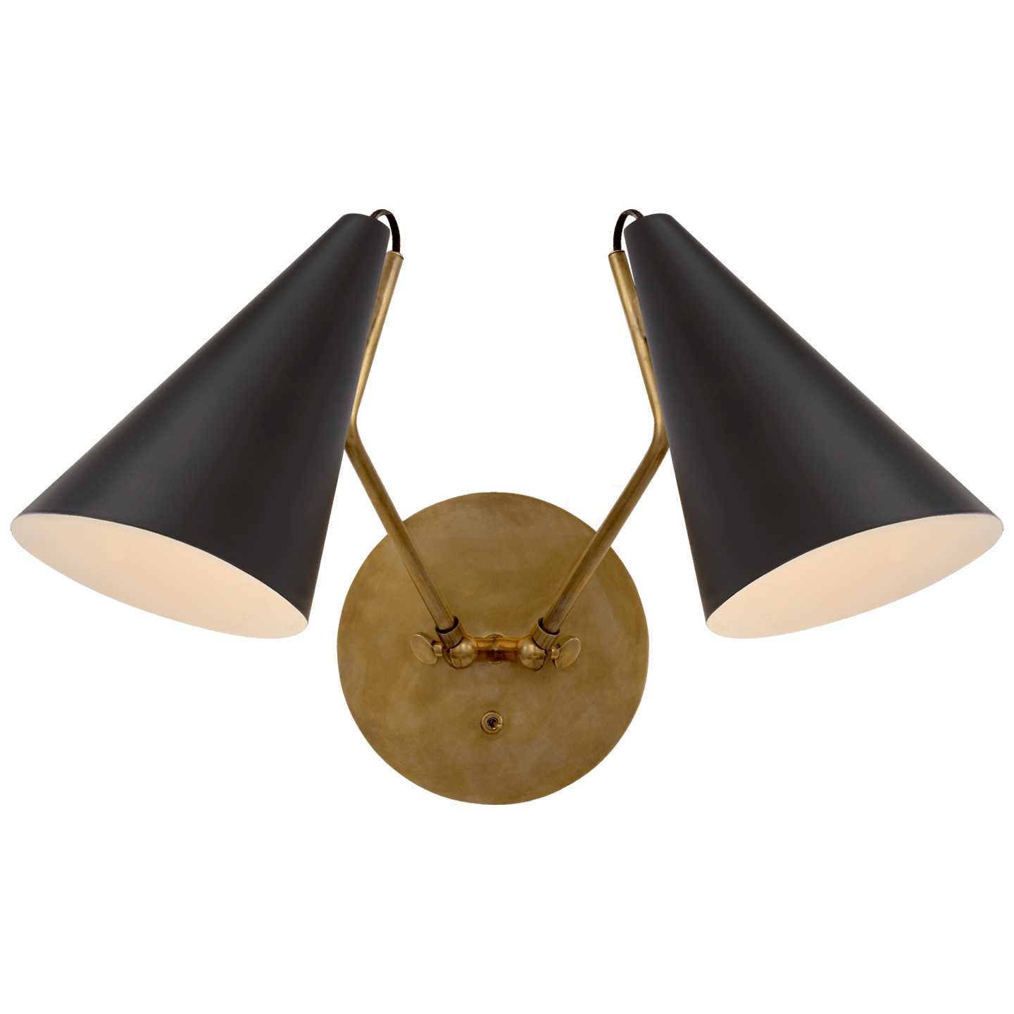 Hand-Rubbed Antique Brass / Black