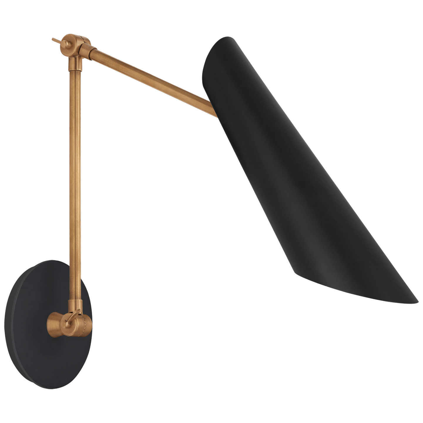 Hand-Rubbed Antique Brass / Black