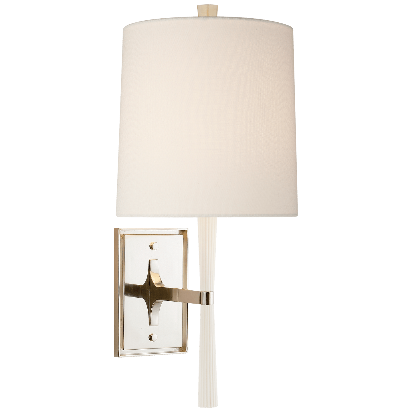 China White / 18.4cm x 19.7cm x 21cm Linen
