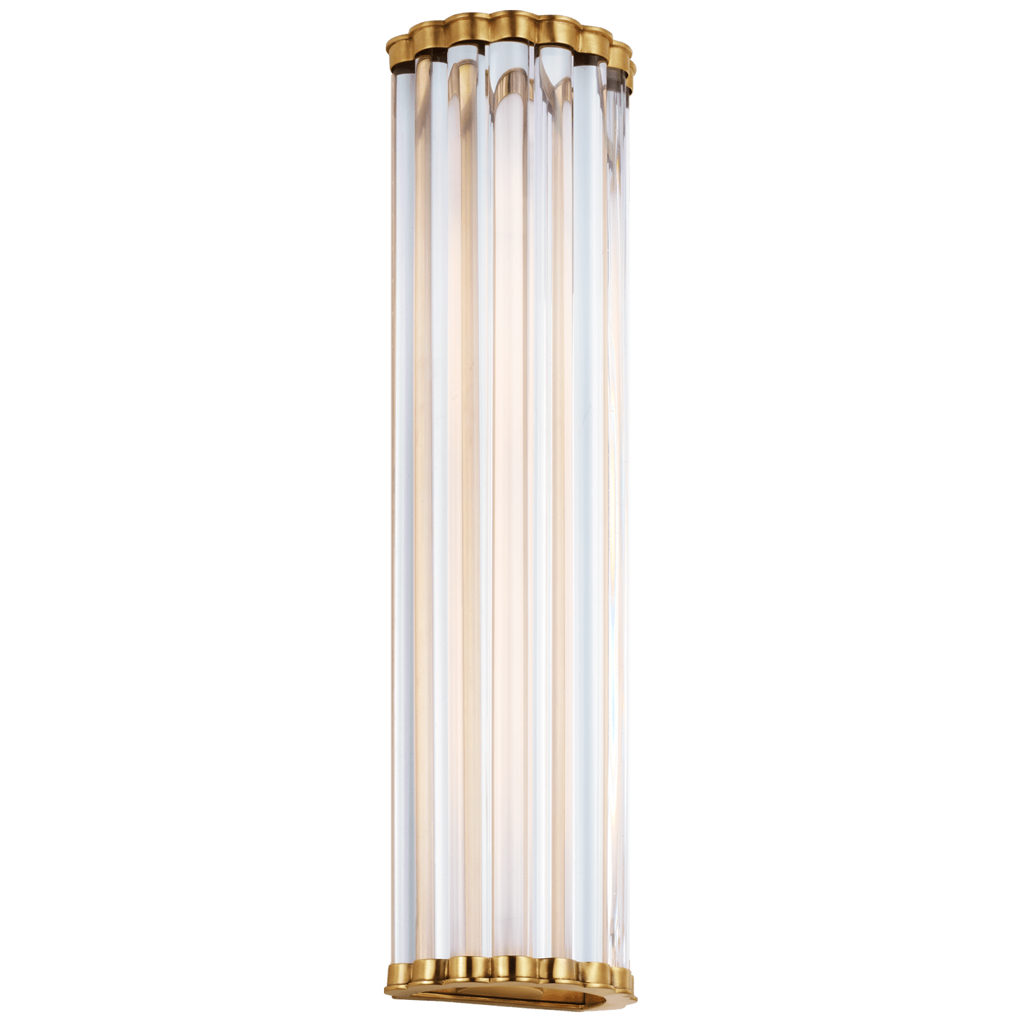 Ottone Antico Lucidato / Vetro Trasparente