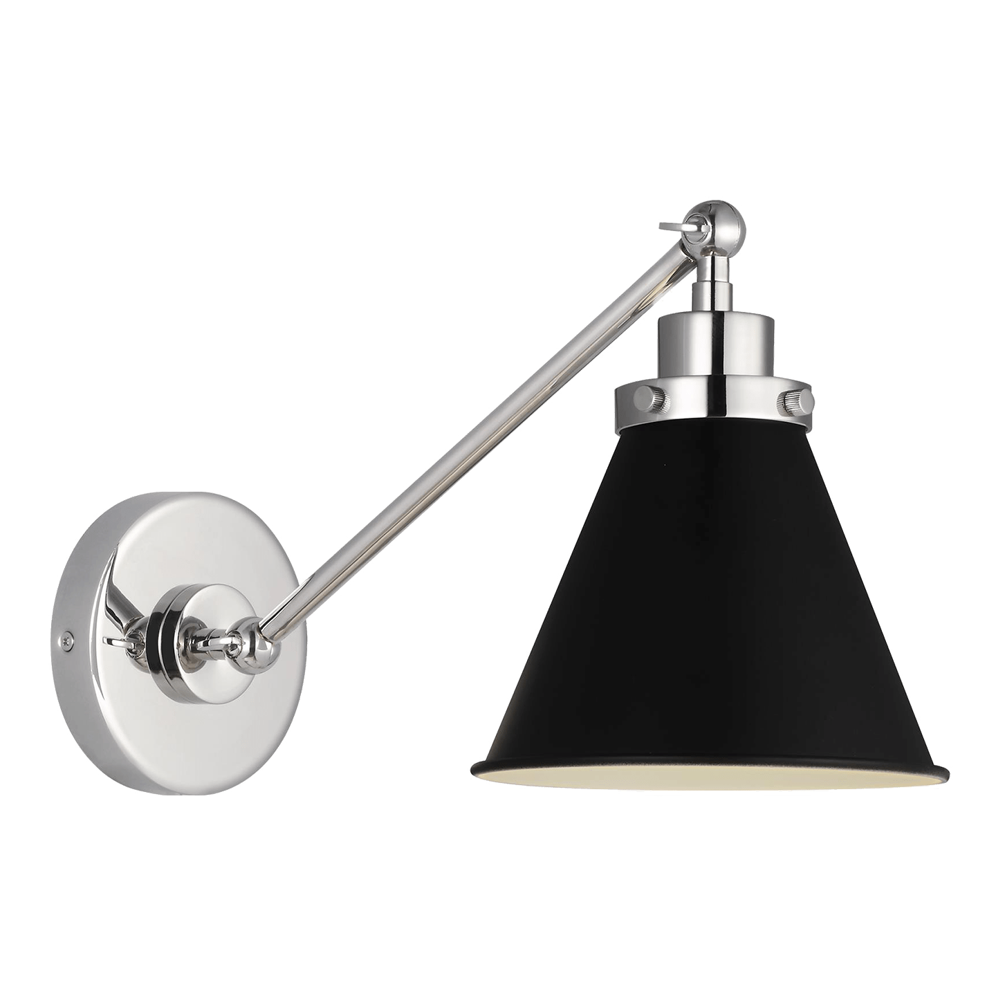 Midnight Black and Polished Nickel / Matte Black