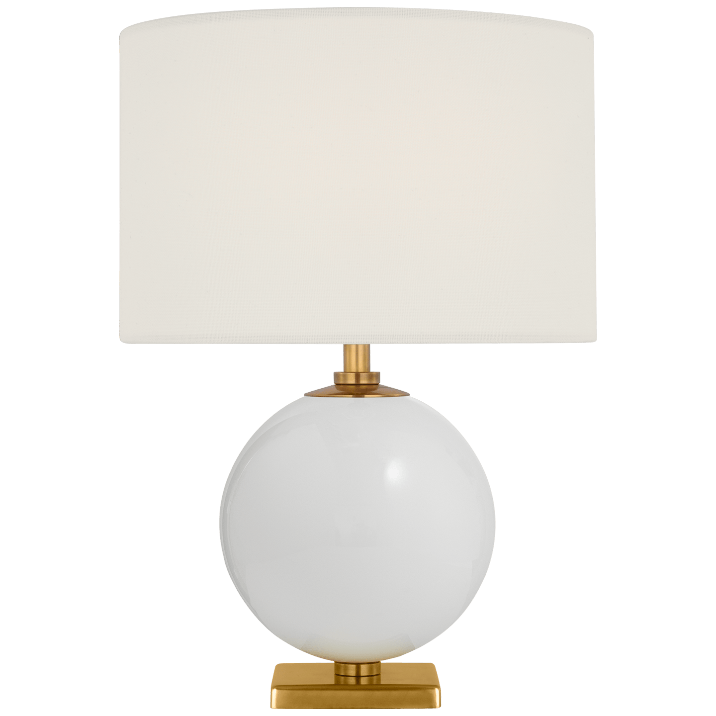 Cream / 22.2cm x 22.2cm x 14.6cm Linen