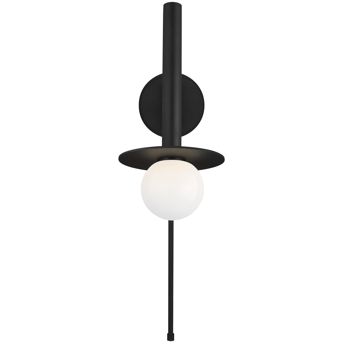 Midnight Black / White Glass