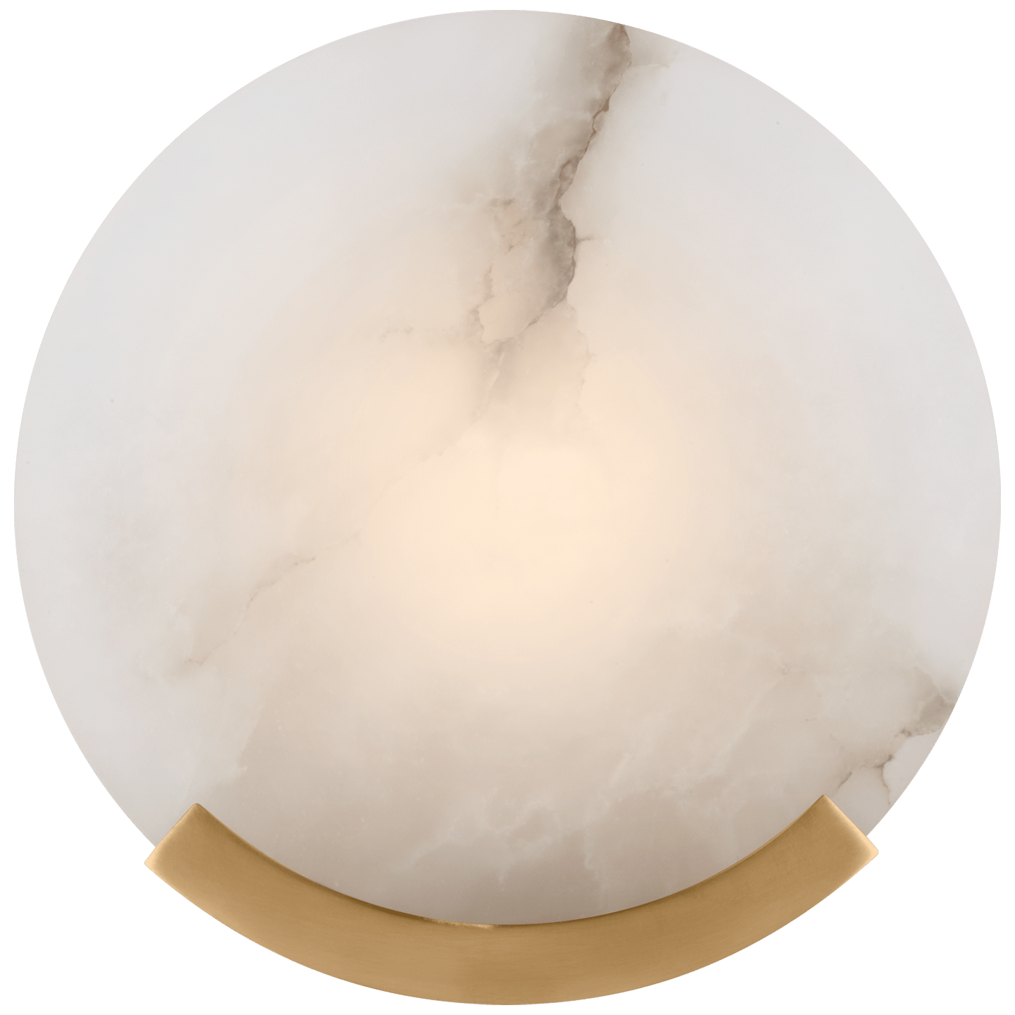 Antique-Burnished Brass / Alabaster