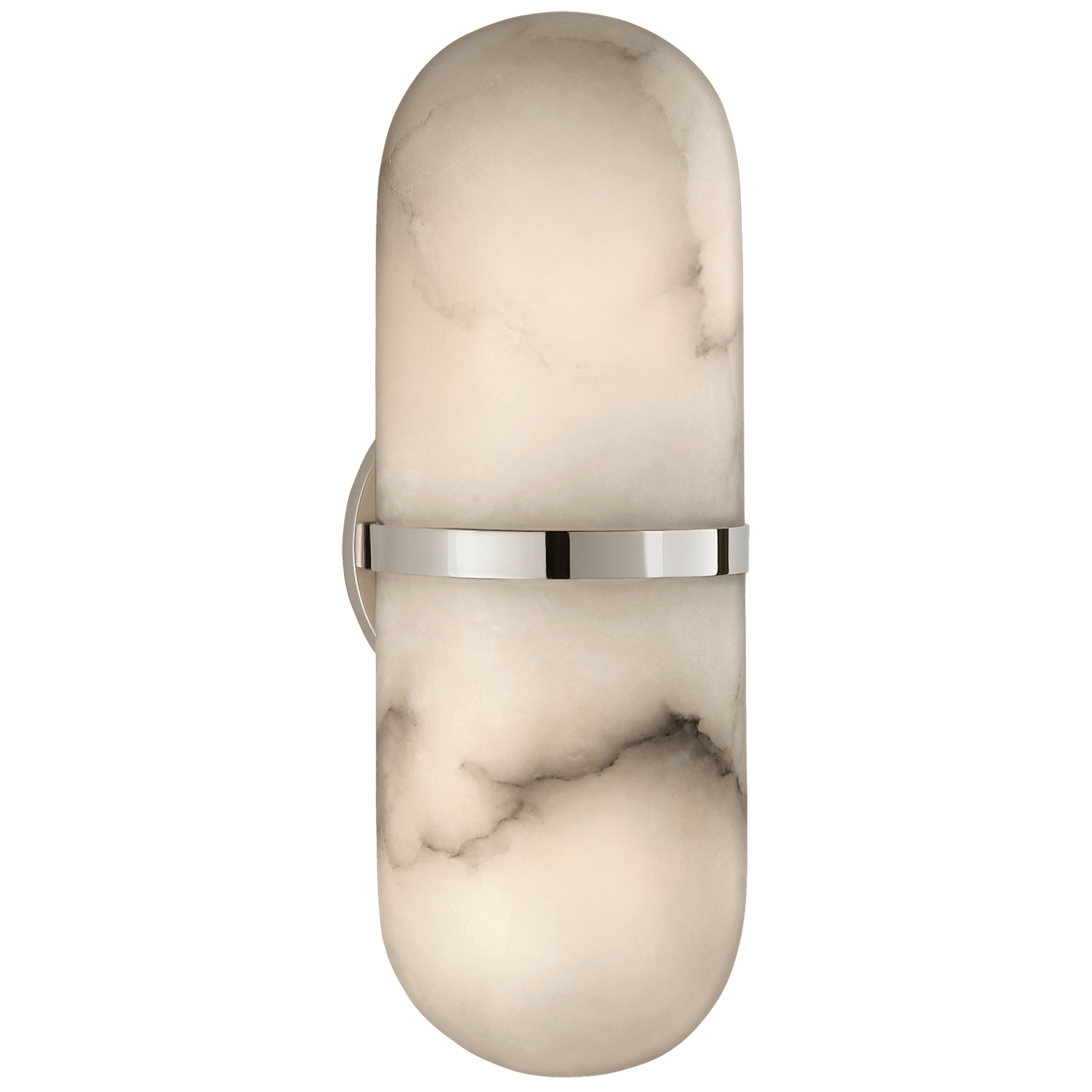 Polished Nickel / Alabaster