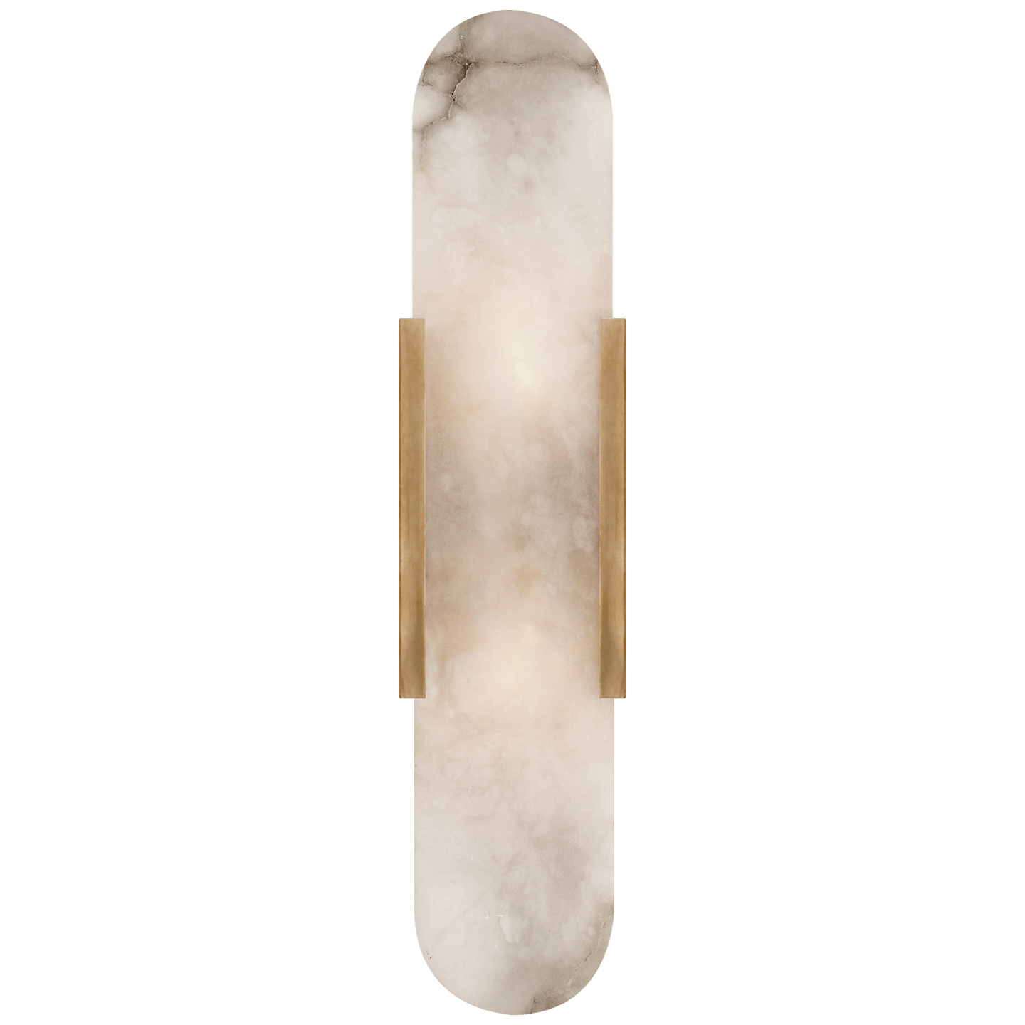 Antique-Burnished Brass / Alabaster