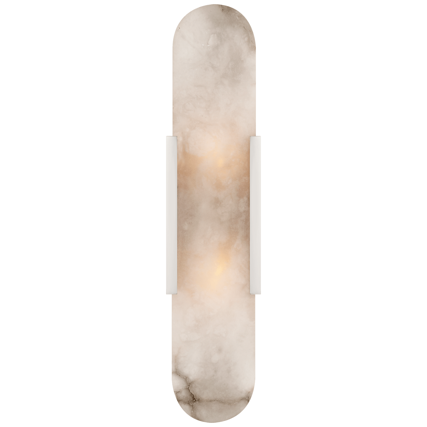 Polished Nickel / Alabaster