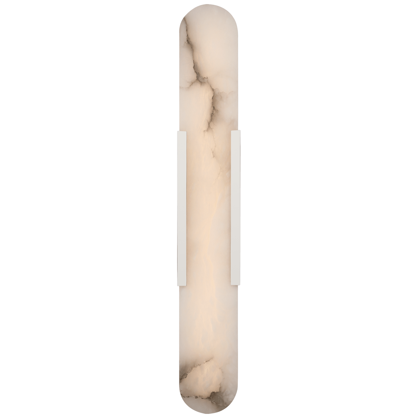 Polished Nickel / Alabaster