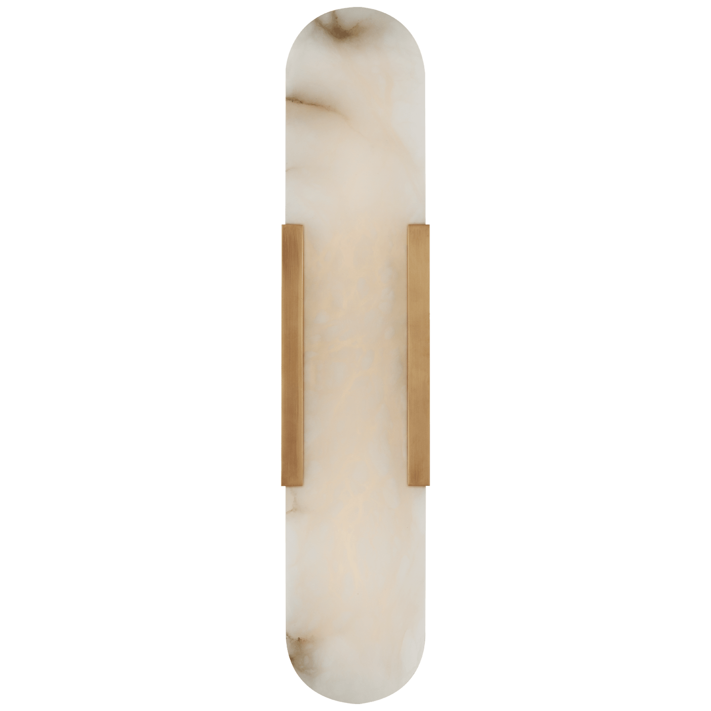 Antique-Burnished Brass / Alabaster