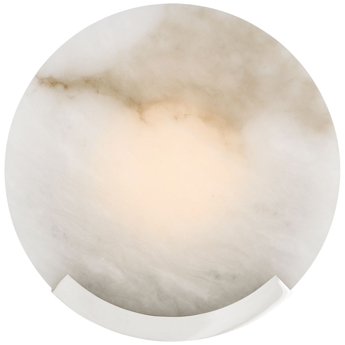 Polished Nickel / Alabaster