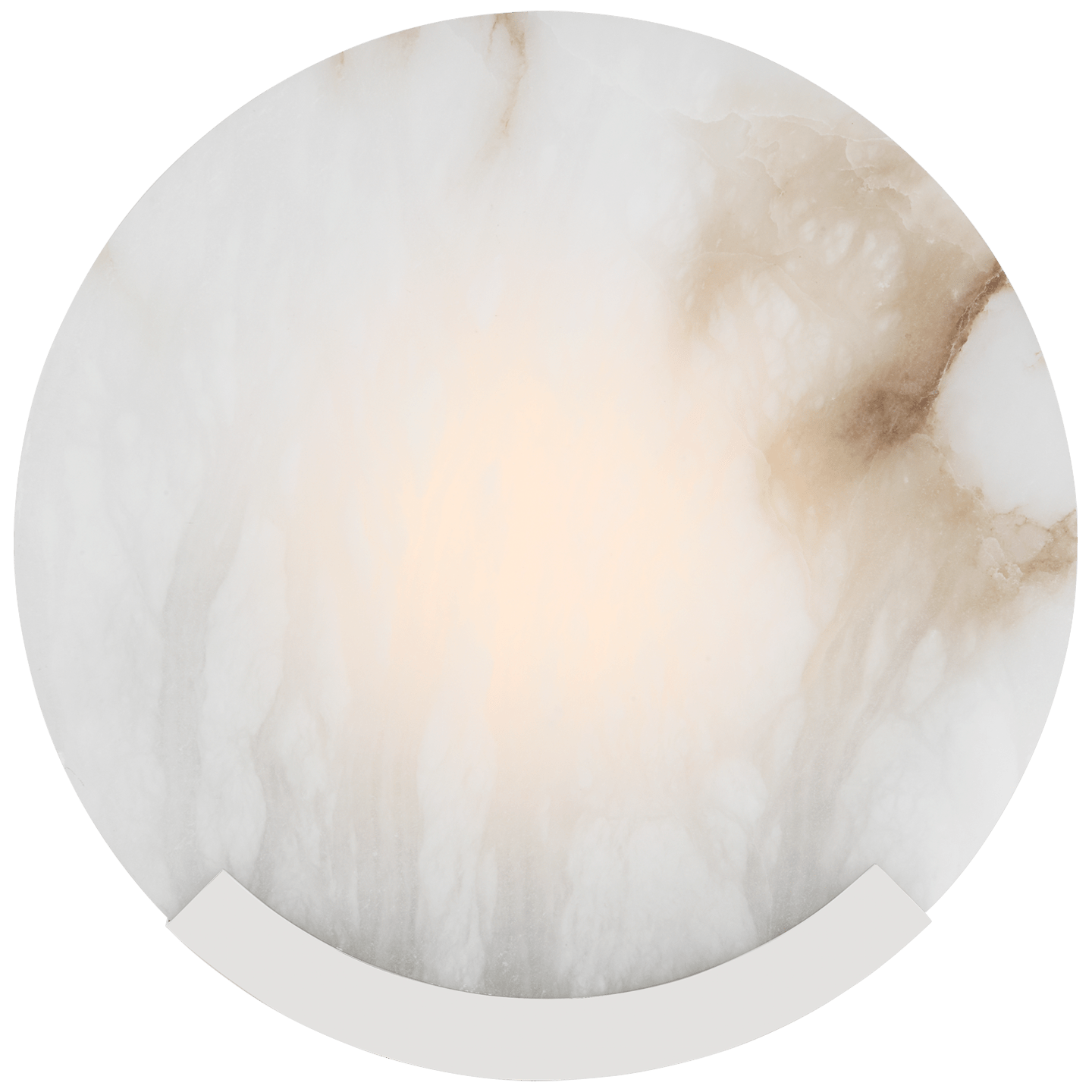 Polished Nickel / Alabaster
