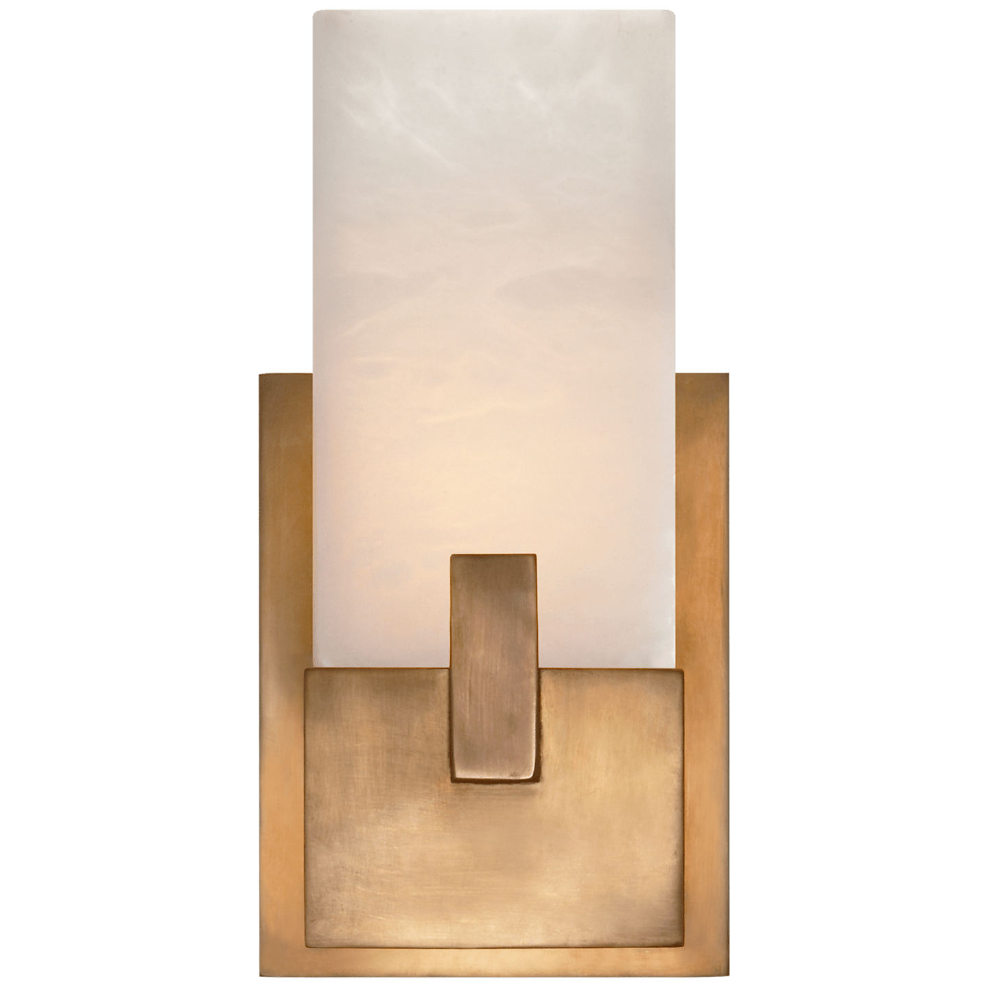 Antique-Burnished Brass / Alabaster