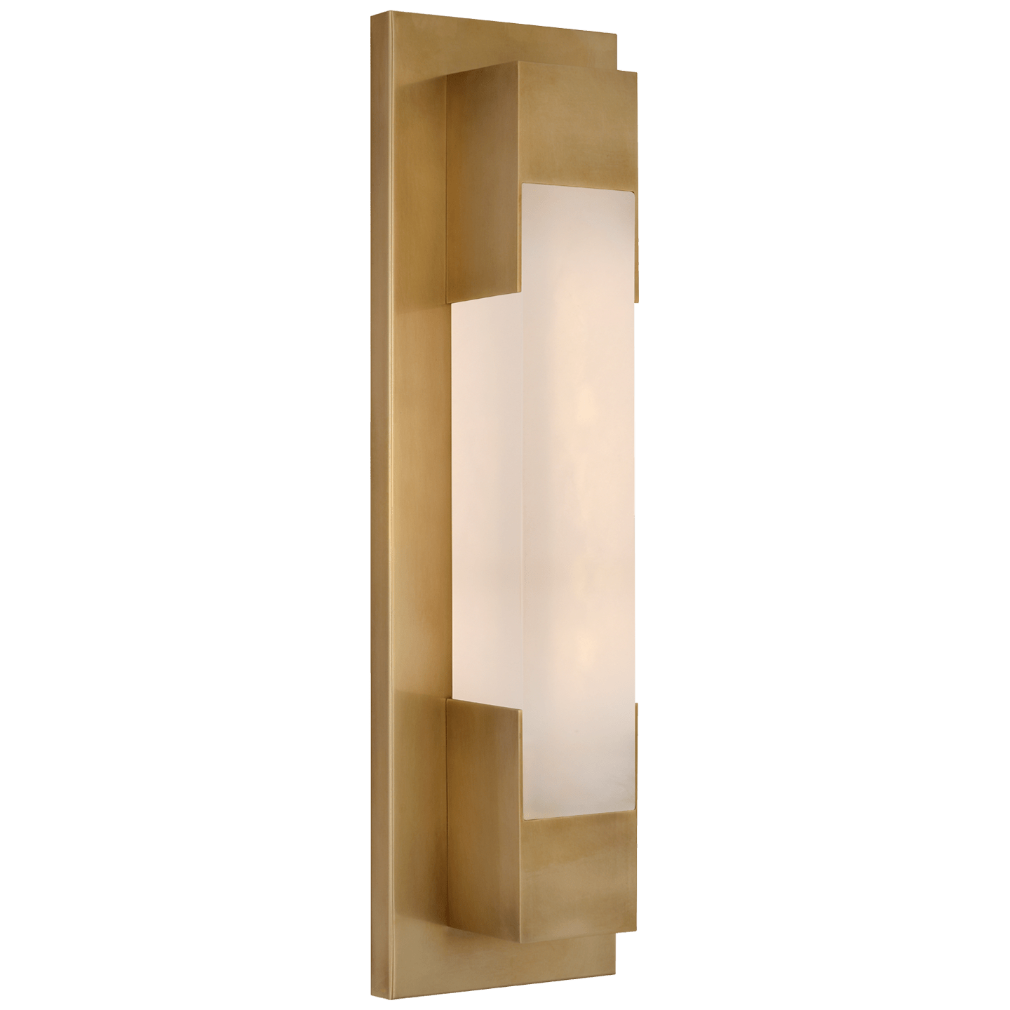 Antique Burnished Brass / Alabaster