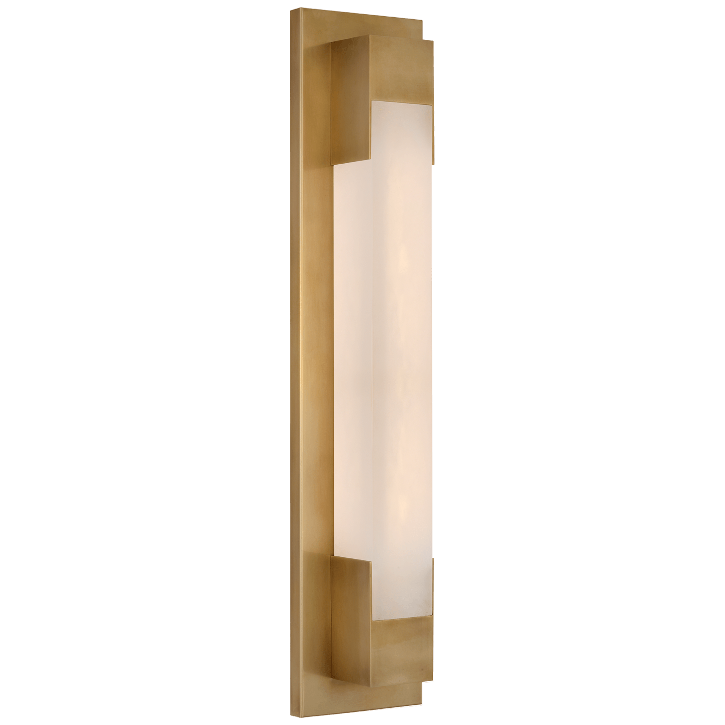 Antique Burnished Brass / Alabaster
