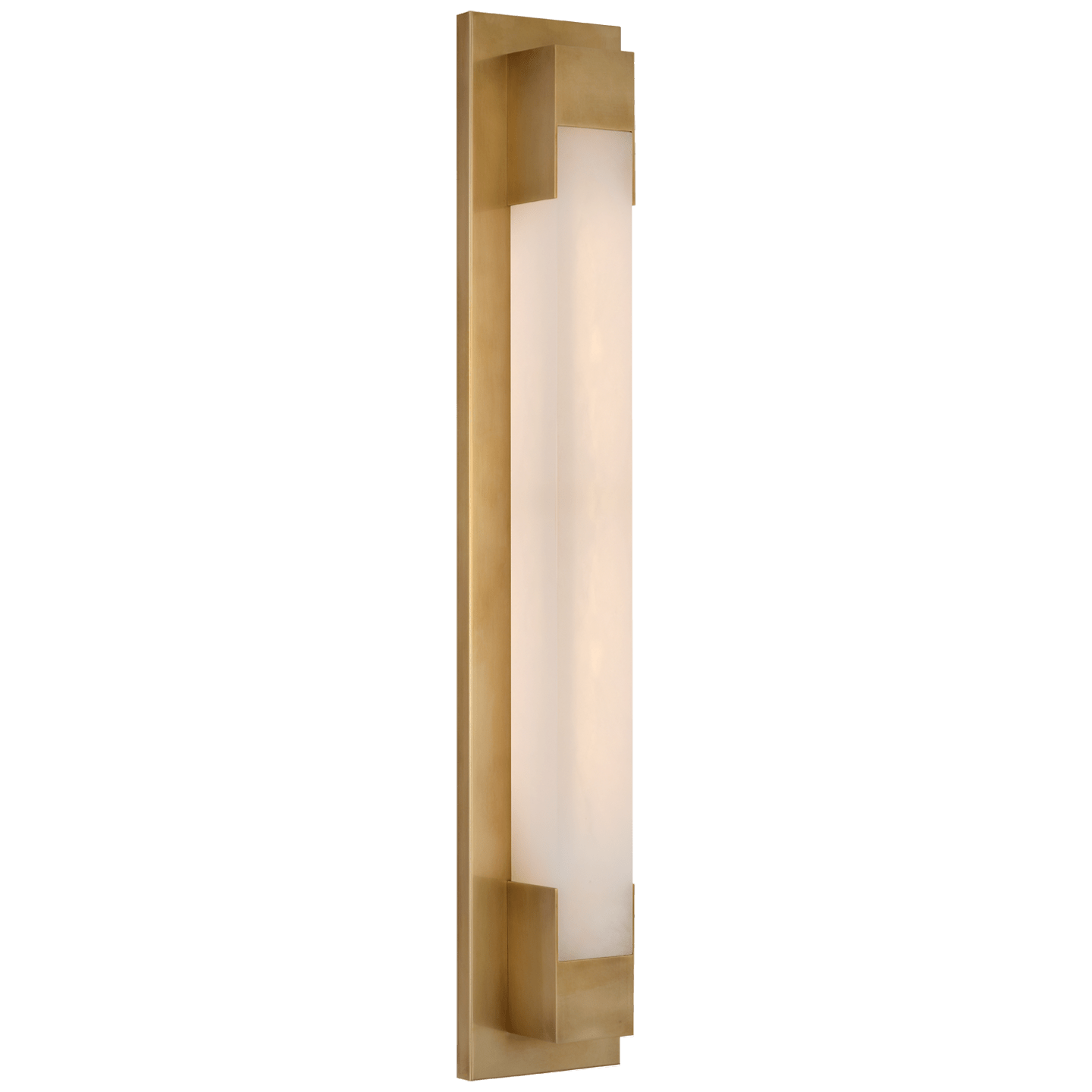 Antique Burnished Brass / Alabaster