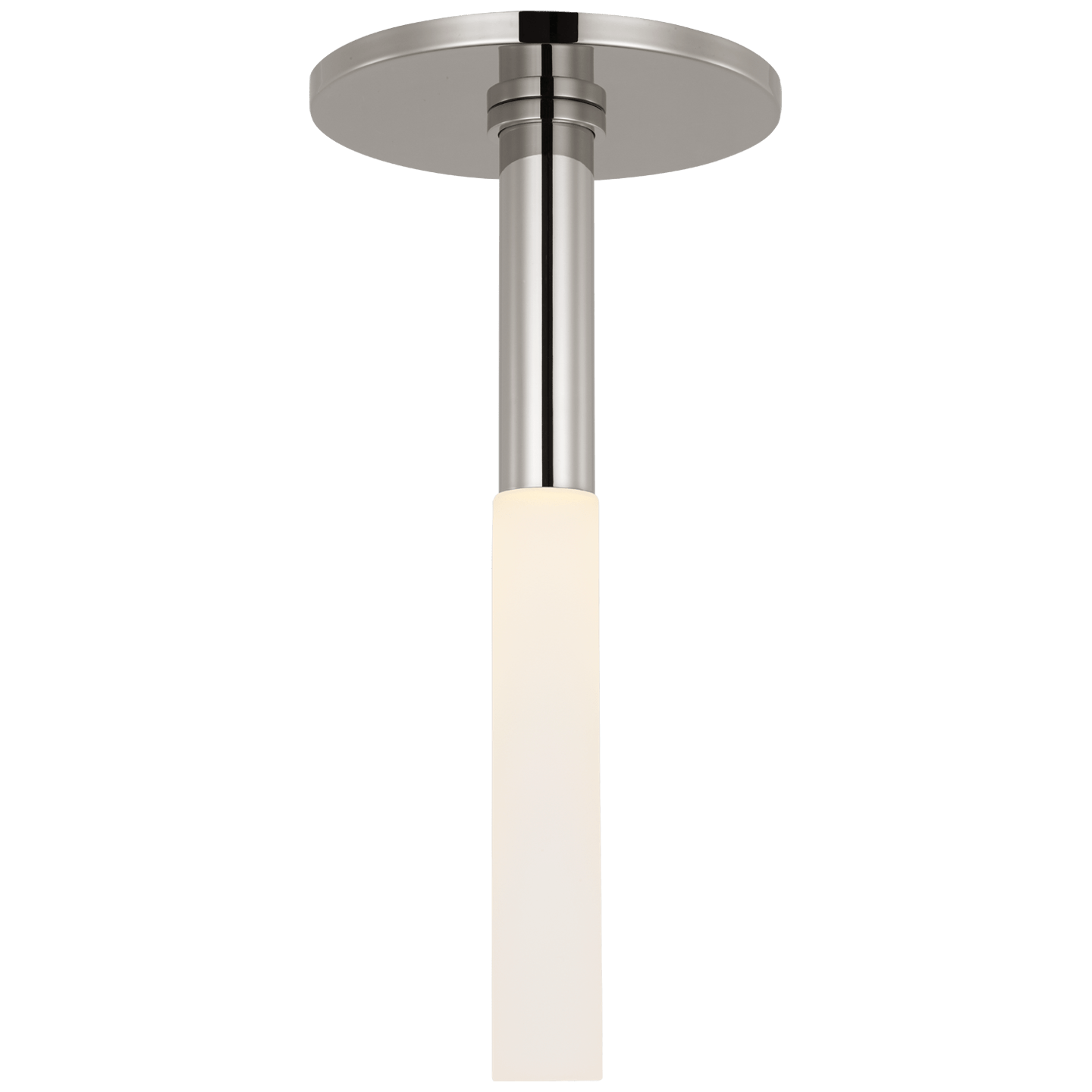 Polished Nickel / Etched Crystal