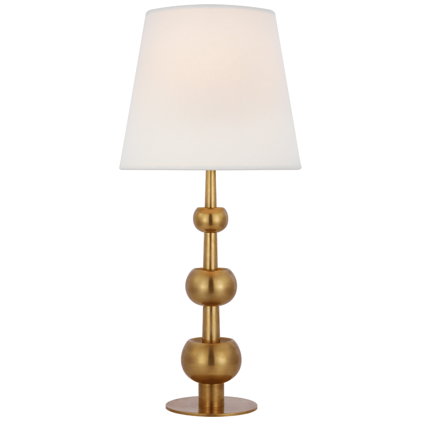 Hand-Rubbed Antique Brass / 24.1cm x 34.3cm x 29.8cm Linen