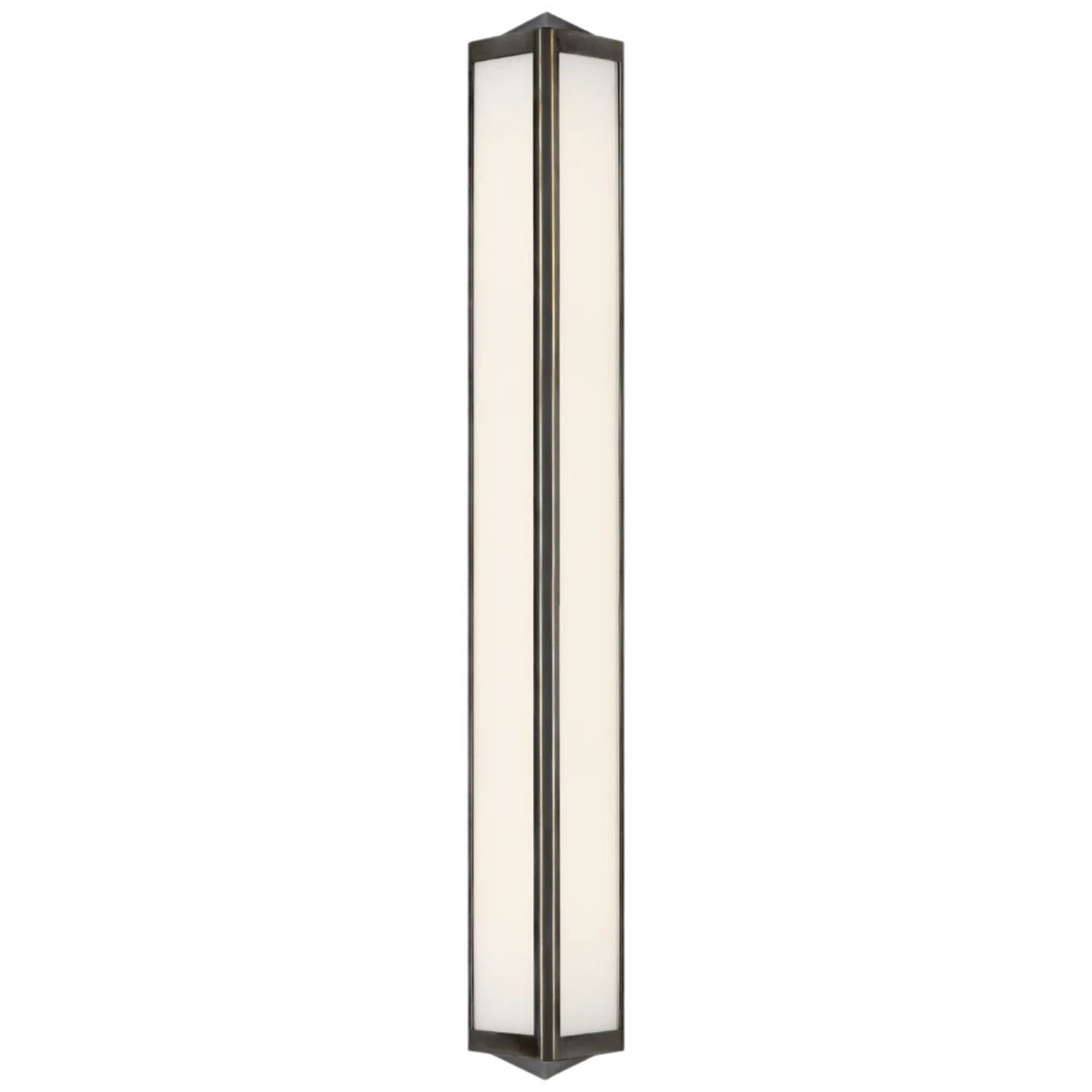 Bronze / White Glass