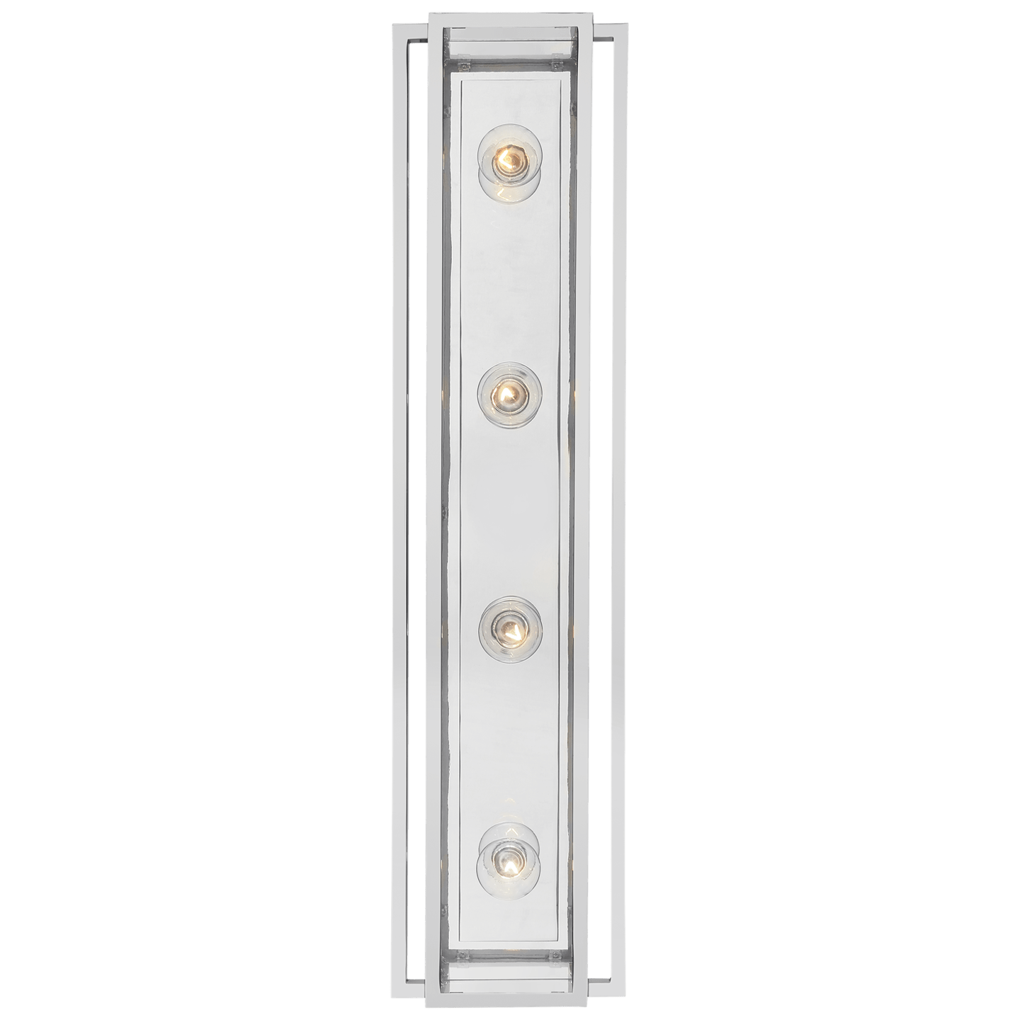Polished Nickel / Clear Glass