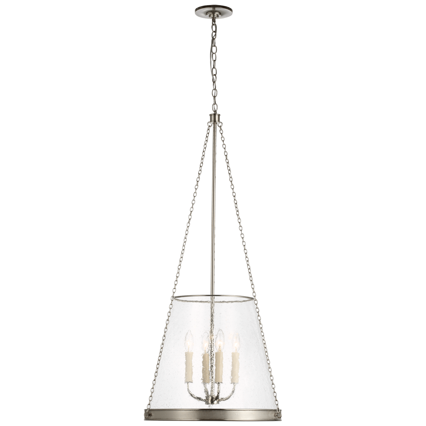 Polished Nickel / Clear Restoration Glass