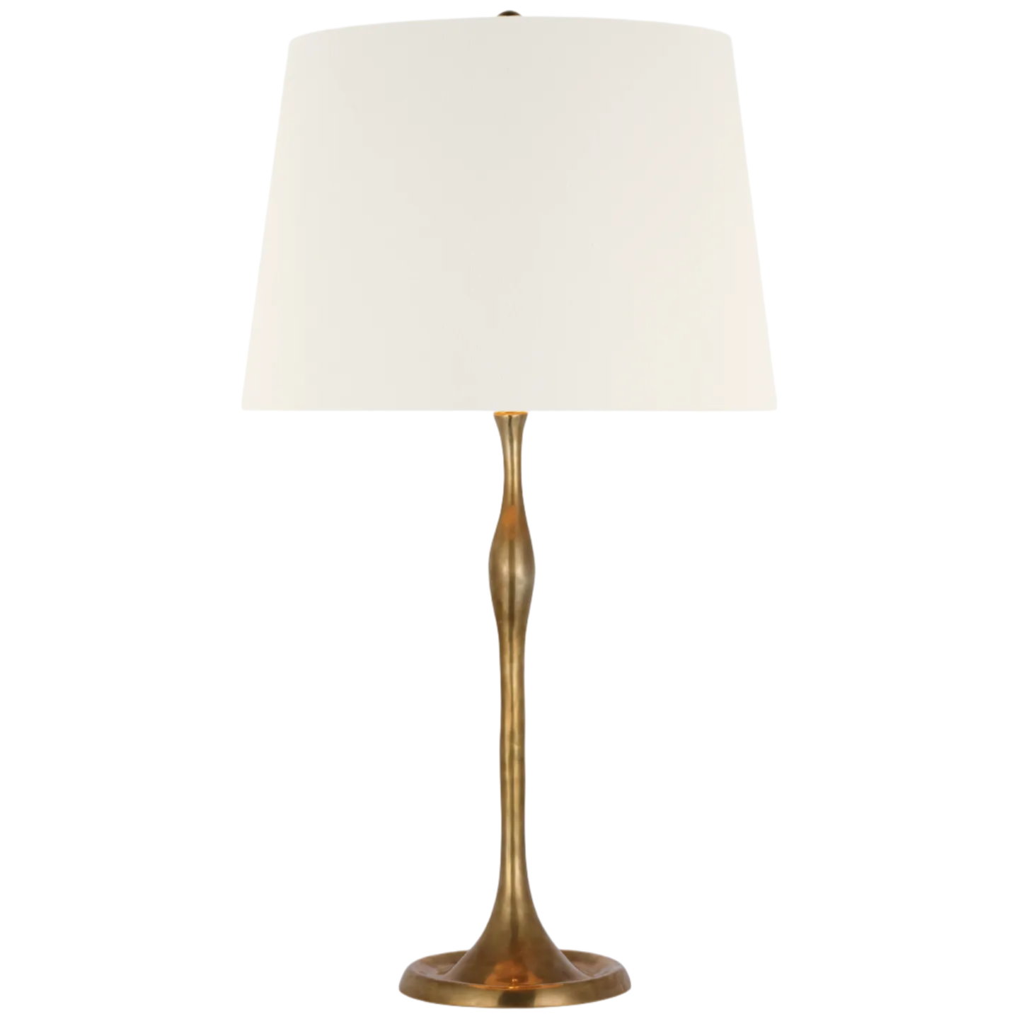 Hand-Rubbed Antique Brass / 33cm x 40.6cm x 27.9cm Linen