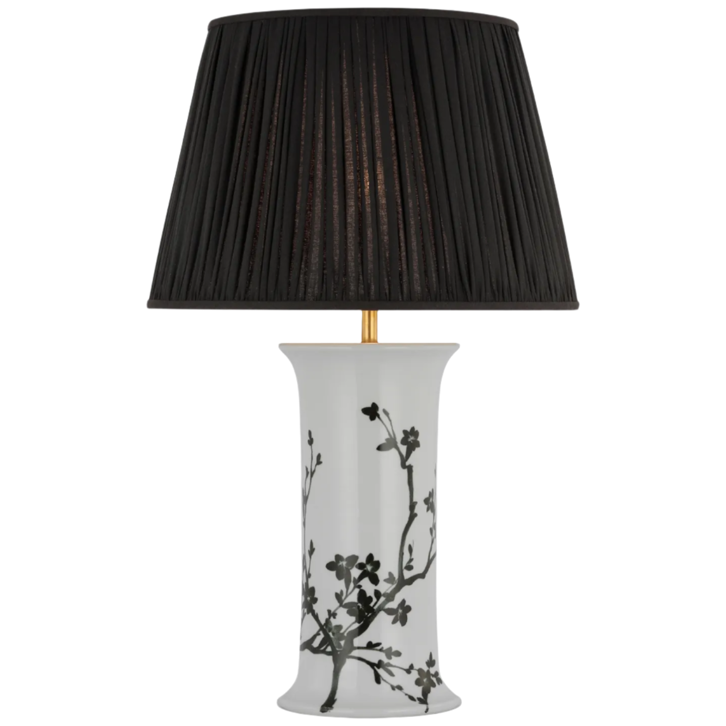 Black Twiggy / 37.5cm x 45.7cm x 31.8cm Black Linen Pleat