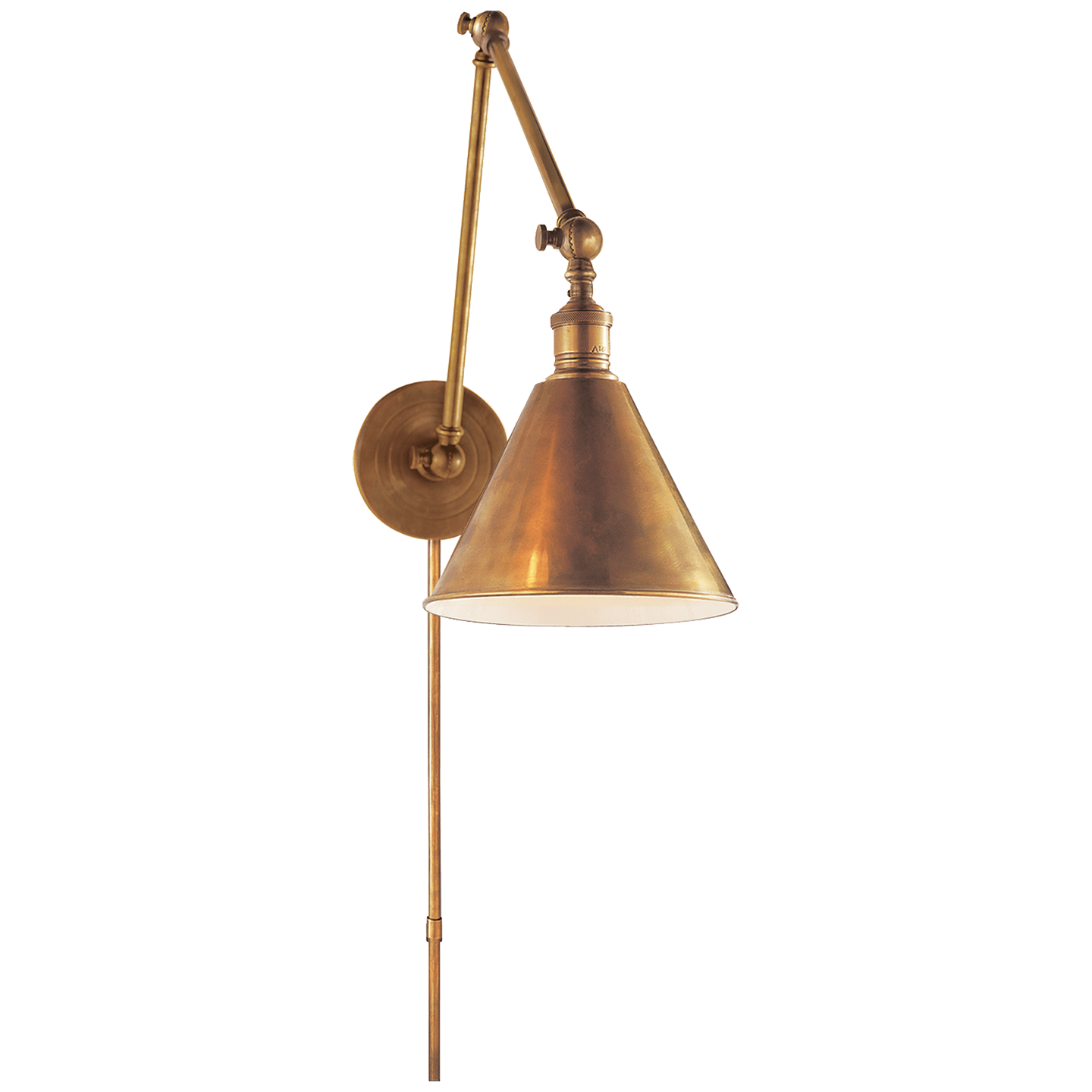 Hand-Rubbed Antique Brass / 5.1cm x 17.8cm x 12.7cm