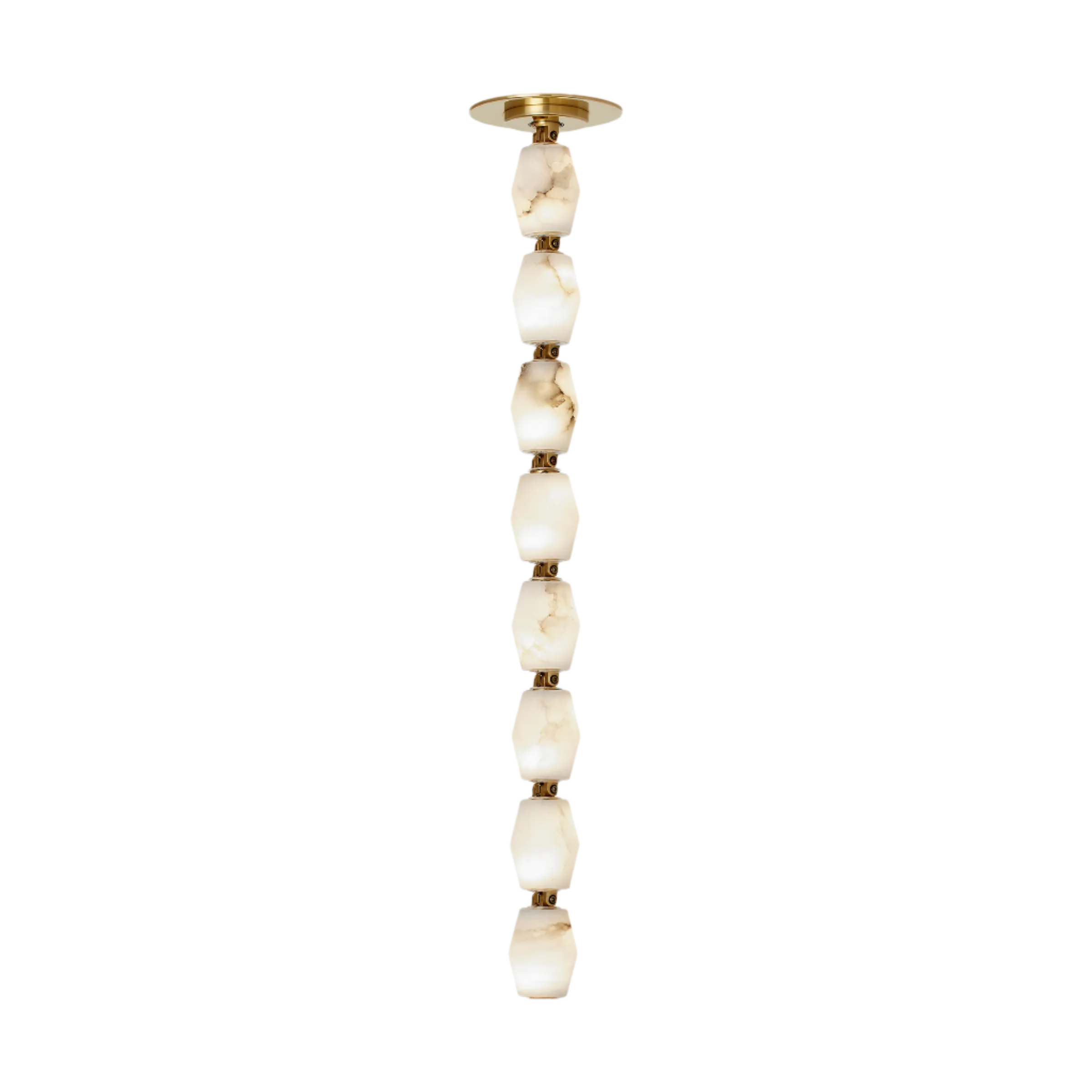 Hand-Rubbed Antique Brass / Alabaster / 3000K