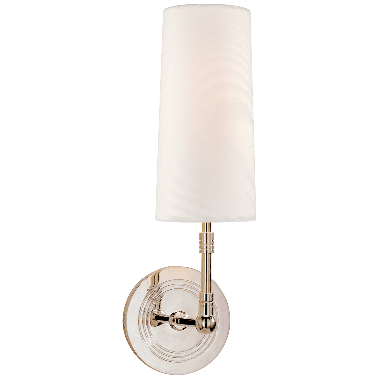 Polished Nickel / 8.9cm x 10.2cm x 18.4cm Linen