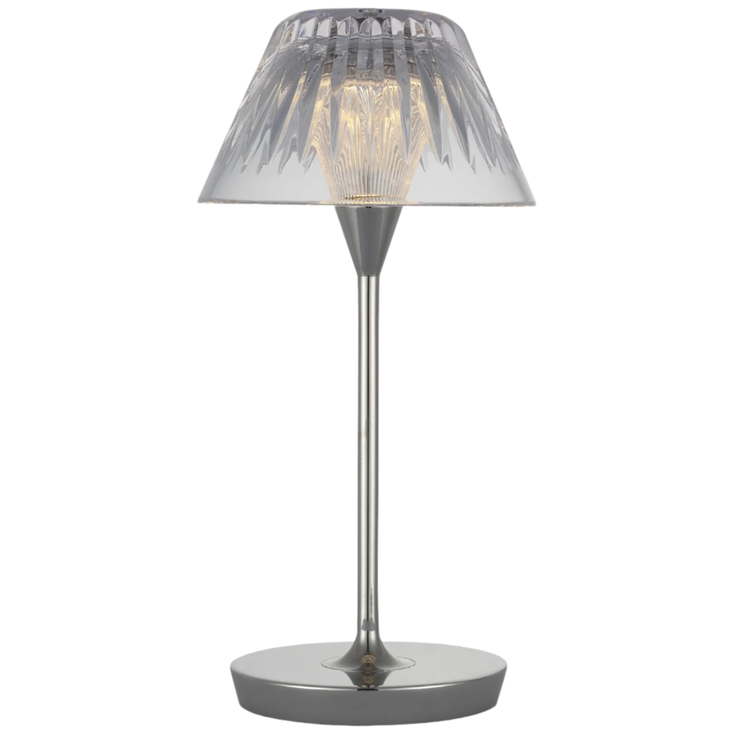 Nickel Lucido / Cristallo Trasparente