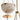 Melange Small Pendant in Antique-Burnished Brass with Alabaster