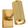 Barrett Mini Bed Light in Natural Brass or Polished Nickel