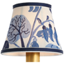 Schumacher 5" Bell Empire Shade with Marine Exotic Butterfly design