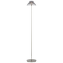 Blaze 55" Floor Lamp in Polished Nickel